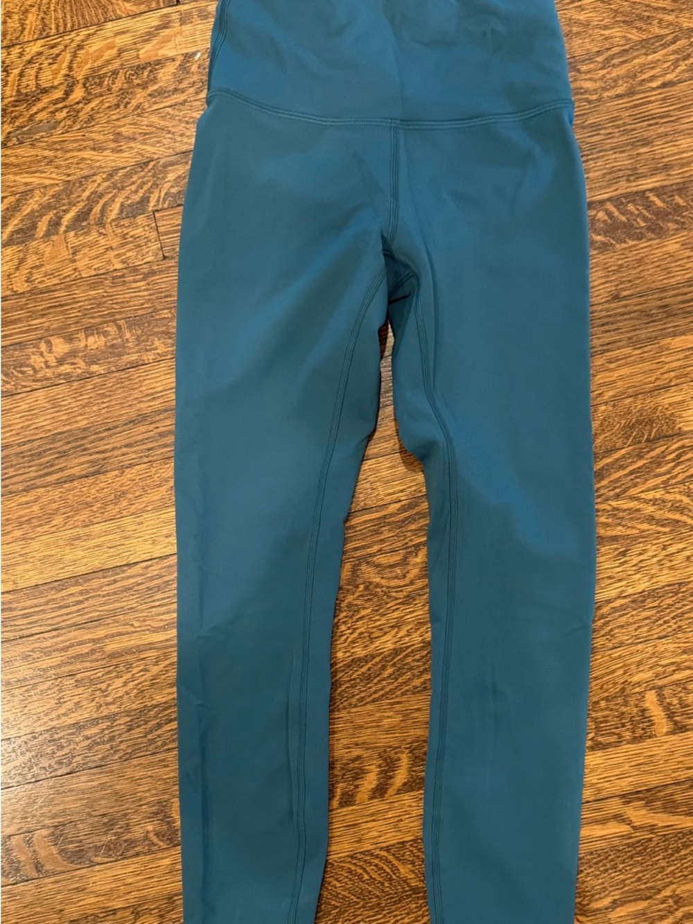 lululemon athletica wunder train Teal High-Waist Leggings size 4